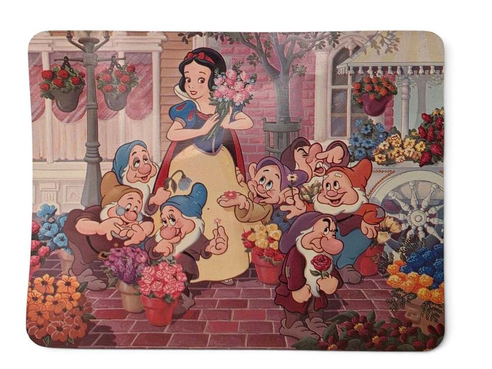 Disney Snow White's Fantasy Bouquet Large Format Postcard 1979
